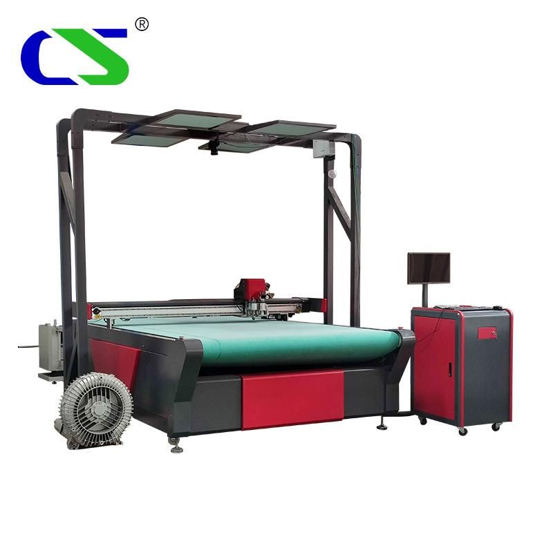Hot Sale Auto Feeding Oscillating Knife Fabric Cutting Machine with Factory Price