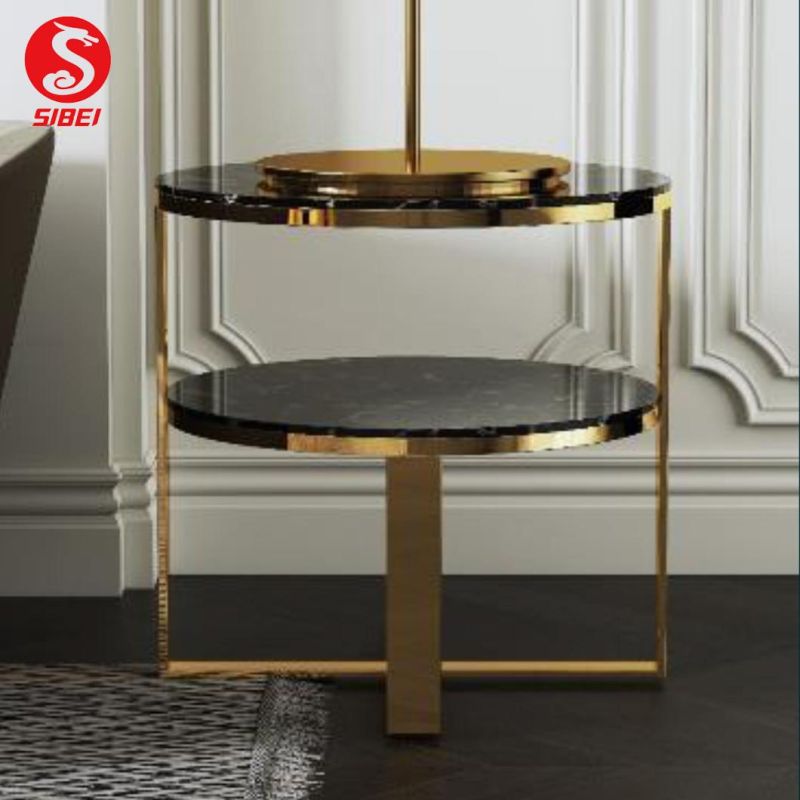 Modern Simple Small Round Coffee Table and End Table for Living RO