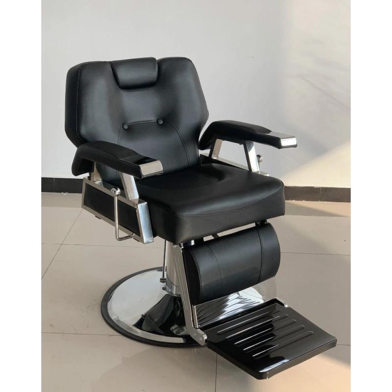 Hl-9246 Salon Barber Chair Hl-9246 for Man or Woman with Stainless Steel Armrest and Aluminum Pedal