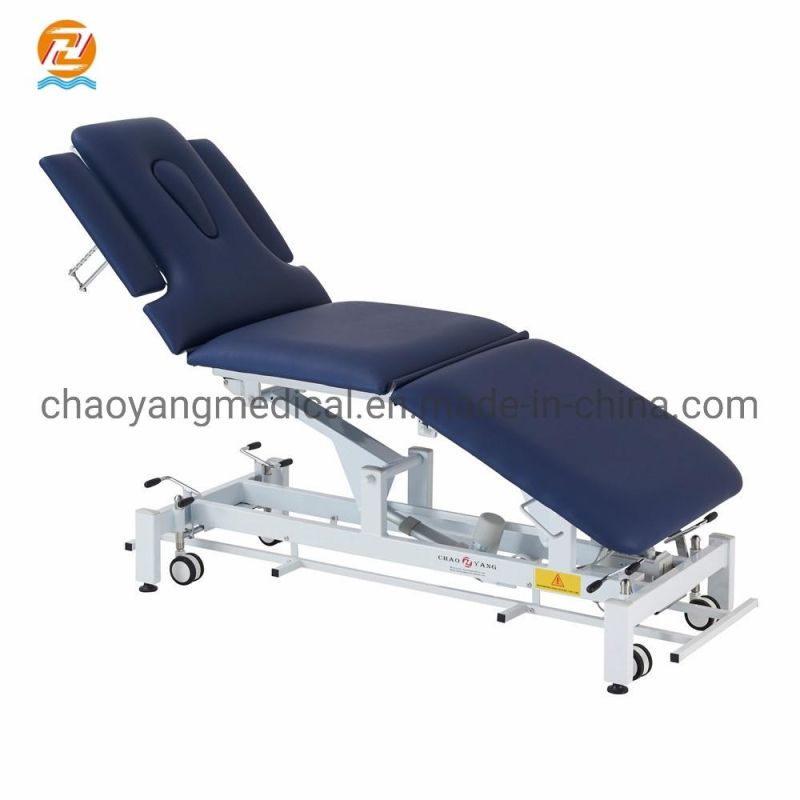 Hospital Adjustable Medical Electric Examination Table Bed for Sale