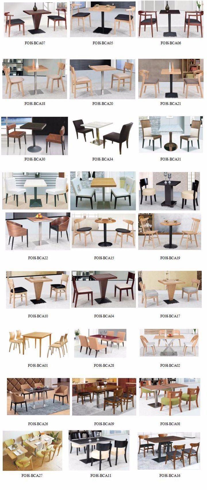 Chinese Factory Commercial Furniture Supplier for Restaurant Cafe Table Chair Booth Seating