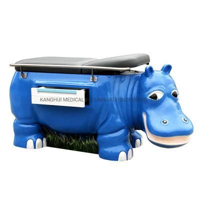 Best Price Simple Pediatric Hospital and Clinic Animal Shape Examination Table for Children