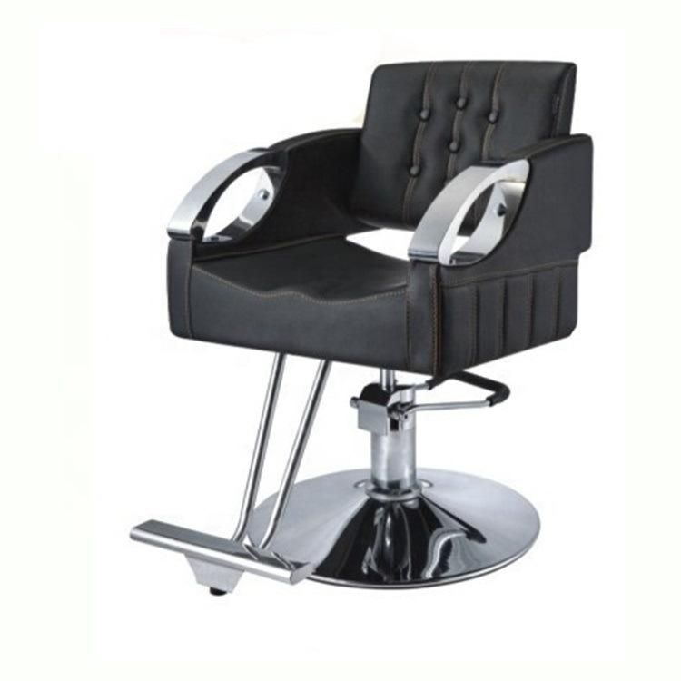 Hl-7270 Salon Barber Chair for Man or Woman with Stainless Steel Armrest and Aluminum Pedal