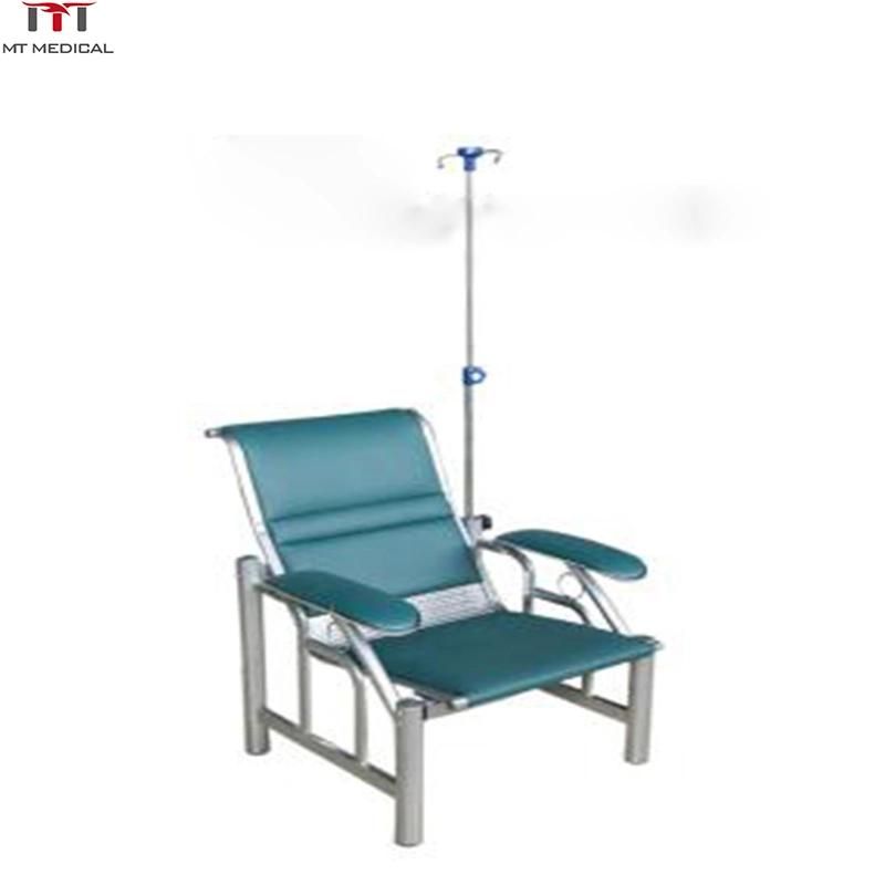 2020 Medical Patient Hospital Three Seats Transfusion Chair/ Stainless Steel Infusion Chair