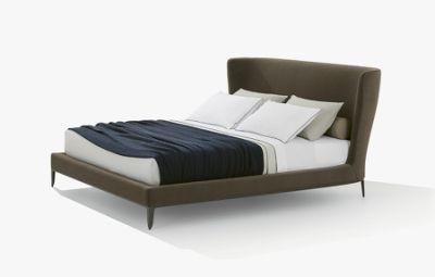 Gentleman, Beds in Fabric, Latest Italian Design Bedroom Set in Home and Hotel Furniture Custom-Made
