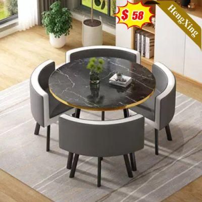 Factory Price Experience Customized Round Marble Dining Tables for Home and House