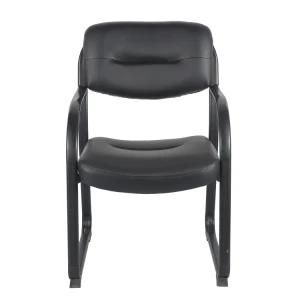 Modern Hotel Banquet Chair Bonded Leather Upholstered in Different Color