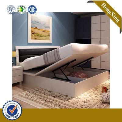 Modern Wooden Bedroom Furniture Double King Size Children Baby Student Bed with Box