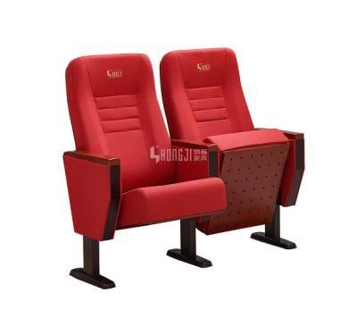 Modern Style Wooden Church Stadium Movie Training Auditorium Theater Chair