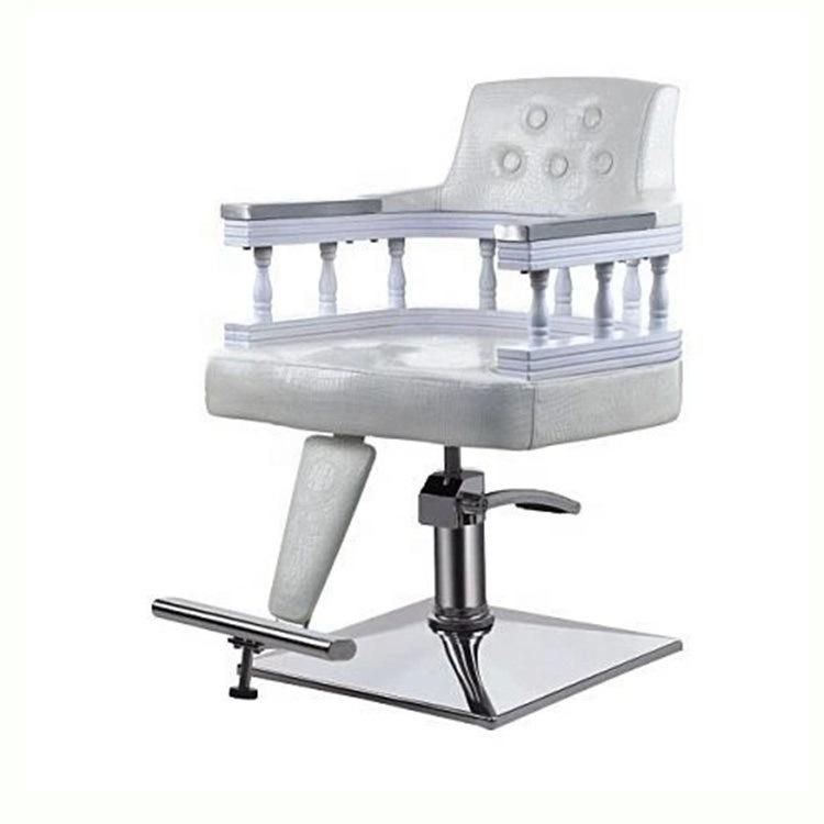 Hl-7270 Salon Barber Chair for Man or Woman with Stainless Steel Armrest and Aluminum Pedal