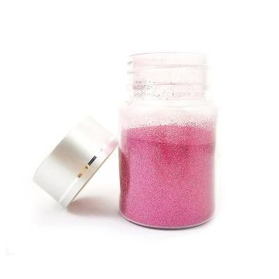 Wholesale Chinese Suppiler Pink Glitter Powder in Small Jars