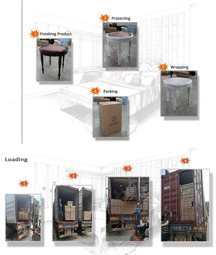 Guangzhou 5 Star Luxury Complete Hotel Bed Room Furniture Set for Sale