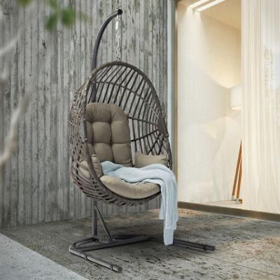 China Factory Modren Home Outdoor Furniture Garden Swing Chair