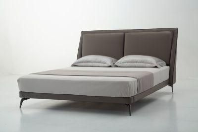 Be2023 1.8*2.0m Bed, Latest Design Bed, Italian Design Bedroom Set in Home and Hotel Furniture Customization