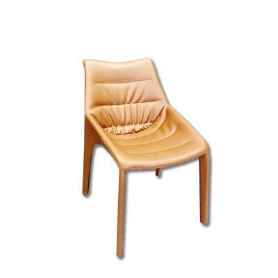Wholesale Modern Home Furniture Leather Covers Wooden Legs Dining Room Chair Set Design Furnitures