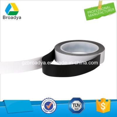 90mic Transparent/Black Pet Polyester Backing Self Adhesive Tape (DPS09)