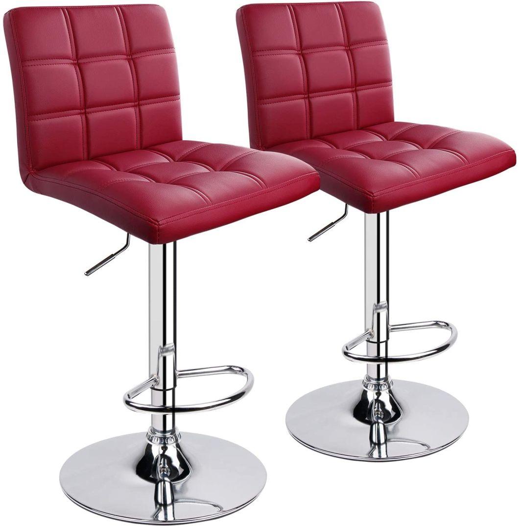 Modern Design Comfortable PU Bar Chair Bar Stool Leisure Chair