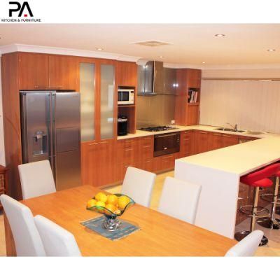 Wholesale Wooden Furniture Modern Melamine Kitchen Pantry Cabinets