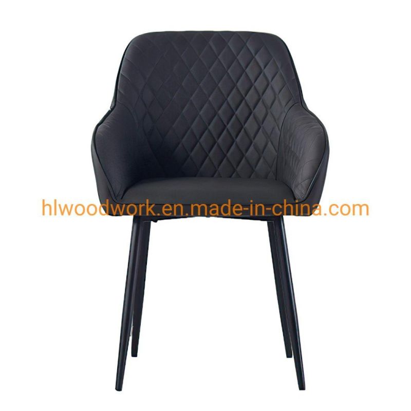 Factory Wholesale Modern Hotel Wedding Party Fabric Restaurant Banquet Dining Chair Dining Room Furniture Luxury Metal Legs Upholstered Leather Dining Chairs