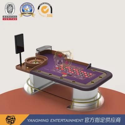 2017 Casino Dedicated Luxury Roulette Poker Table Professional Roulette Table Manufacture Can Be Custom for Player Ym-Rt02