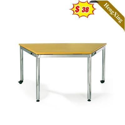Modern Wholesale Office Furniture Chair Folding Conference Desk Small Size Meeting Table