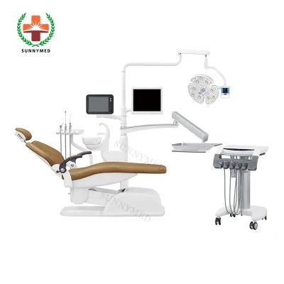 Sy-M007 Medical Equipment Luxury Implant Dental Chair Unit with Mobile Cart