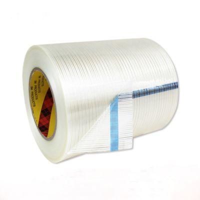 Clear Fiberglass Adhesive Tape 3m893 3m897 3m898 3m8915 Filament Tape Synthetic Rubber Adhesive General Purpose Packaging Tape