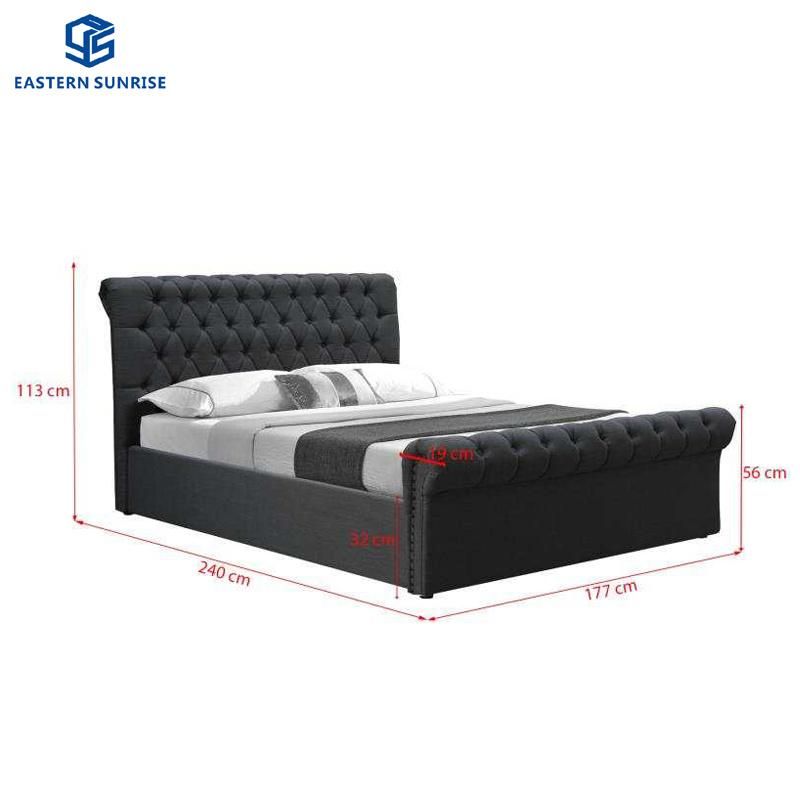 European Style PU Leather Sofa Bed