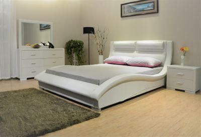 Huayang Modern Bedroom Leisure Leather Bed with LED Light LED Bed