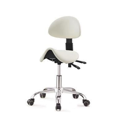 Beauty Salon Chair Swivel Adjustable Europe Saddle Office Stool