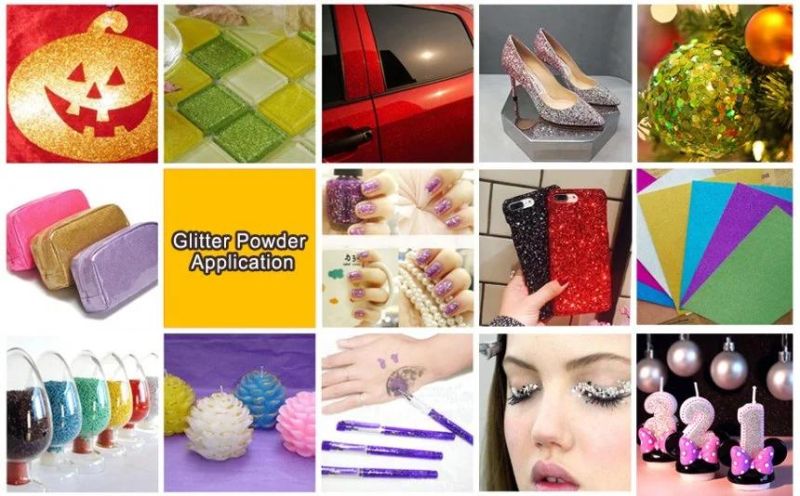 Wholesale China Multi Color Glitter Powder in Bottle