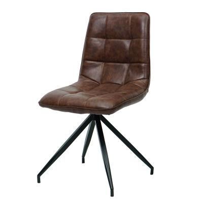 Home Furniture Classic Design Nordic Comfortable PU Leather Dining Chair