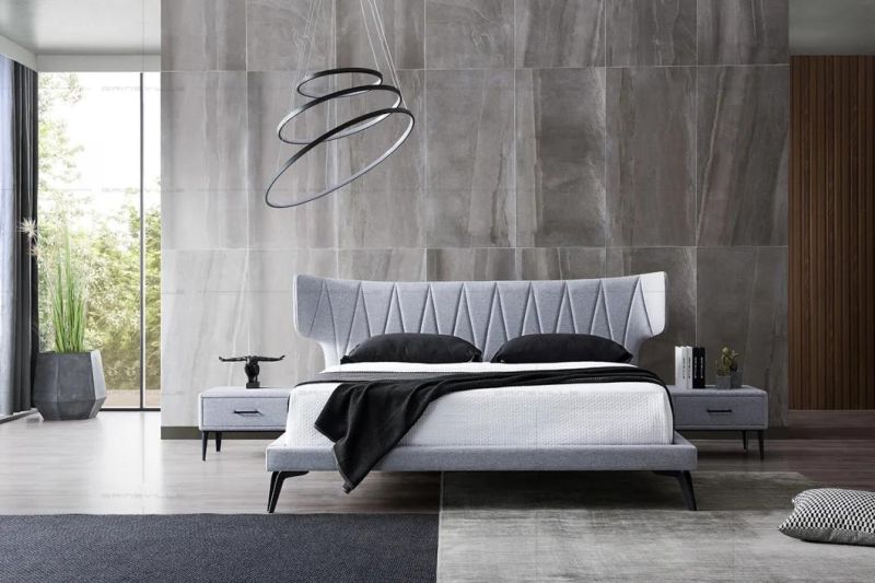 Bedroom Furniture Italian Style Bed Luxury Beds Wall Bed Gc1801