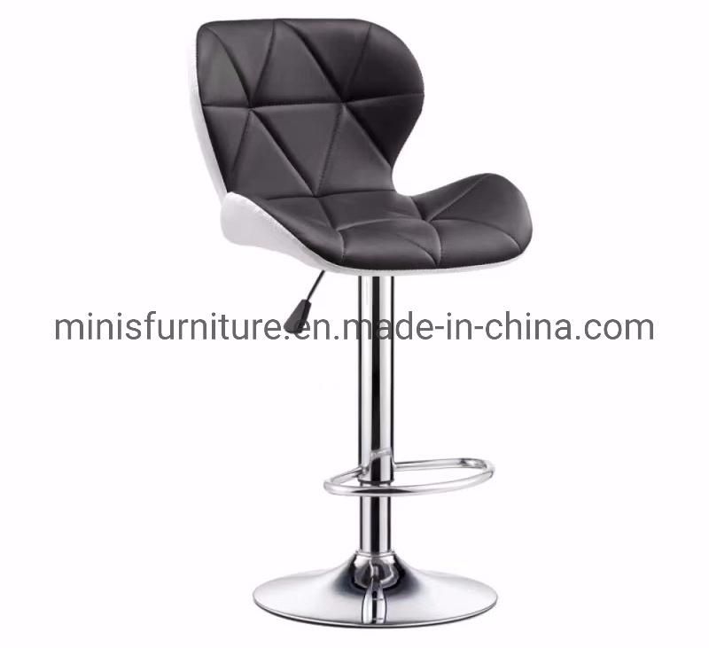 (MN-MBC27) Elegant White Swivel Bar Chair Lift for Pub Home Furniture