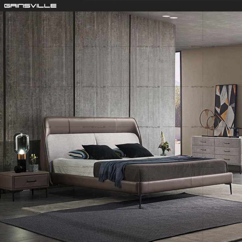Modern Furniture Bedroom Furniture Sofa Bed Luxury Bed Gc1833