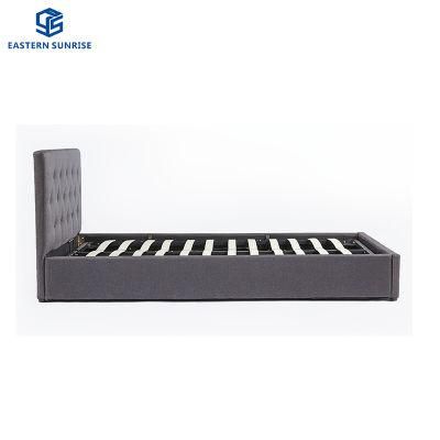 China Modern Home Furniture Customized Leather Bed for Bed Room Furniture