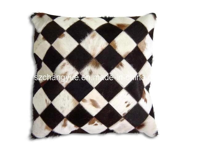 Genuine Leather Carpet Cowhide Patch Works Rugs
