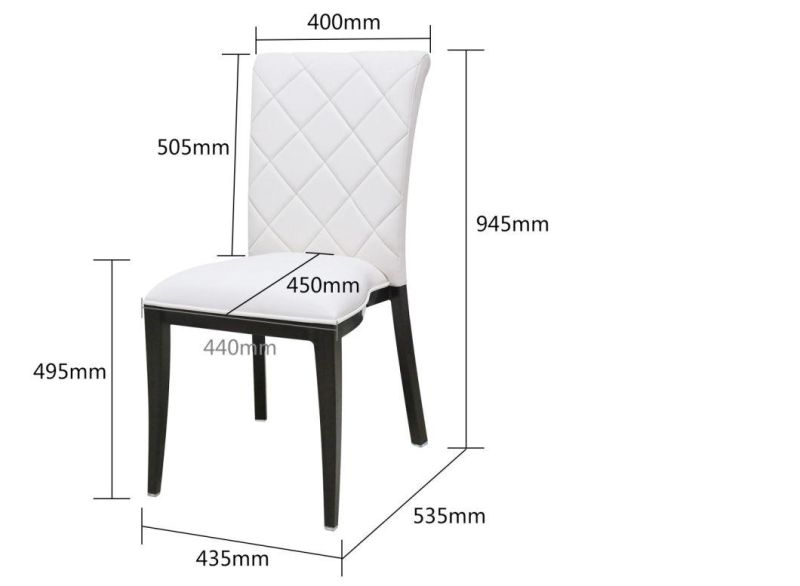 Light Luxury Wood Grain Household Mesh Soft Backrest Hotel Restaurant Dining Chair