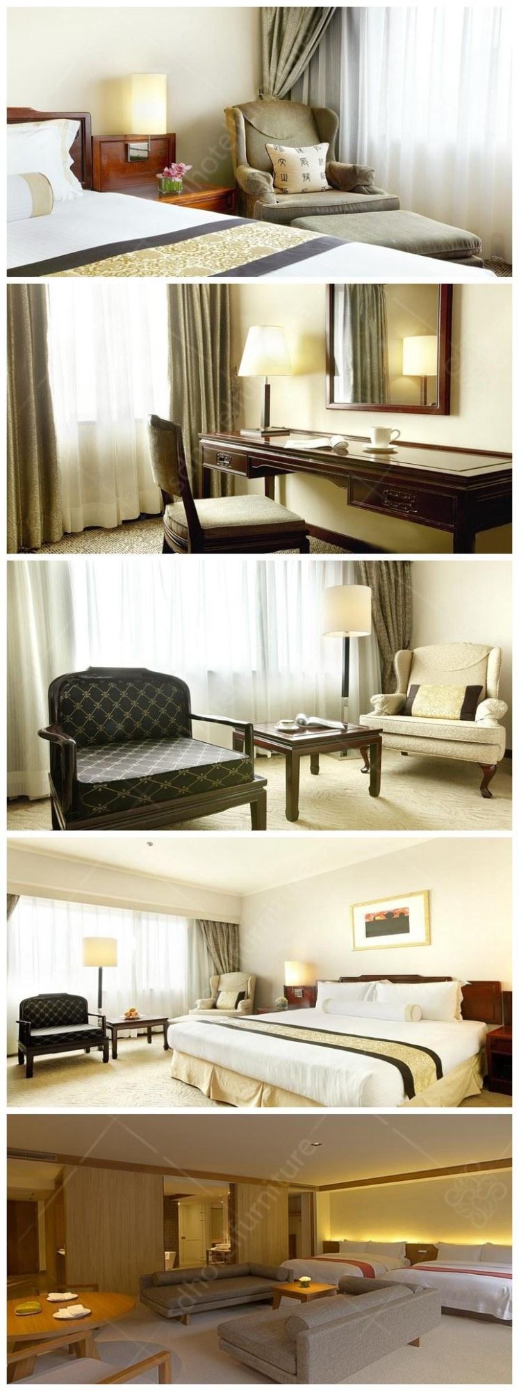 China Suppliers Solid Wood 5 Star The President Executive Sets Hotel Furniture SD-1094