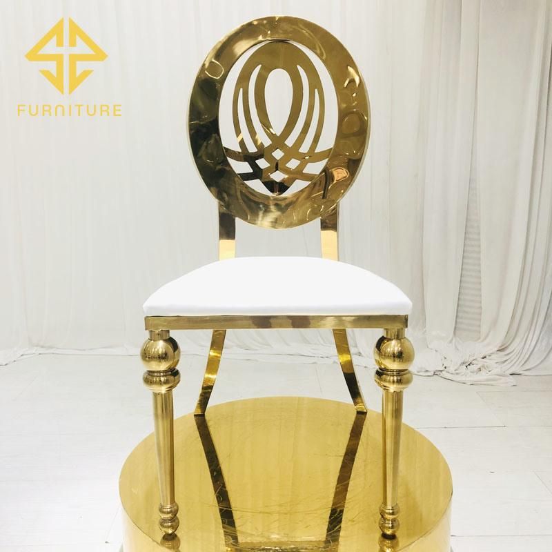 Light Luxury Post-Modern Dining Chair Metal Chair Hotel Negotiation Chair Stainless Steel Leather Dining Chair Restaurant