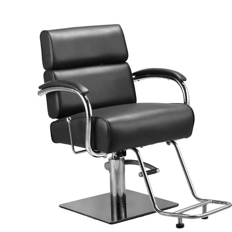 Hl-7264 Salon Barber Chair for Man or Woman with Stainless Steel Armrest and Aluminum Pedal