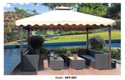 Top China Factory Aluminium Metal Steel Outdoor Garden Gazebo