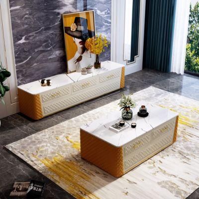 Modern Light Luxury Home Living Room Cabine Furniture Hotel Furniture TV Stands Coffee Table