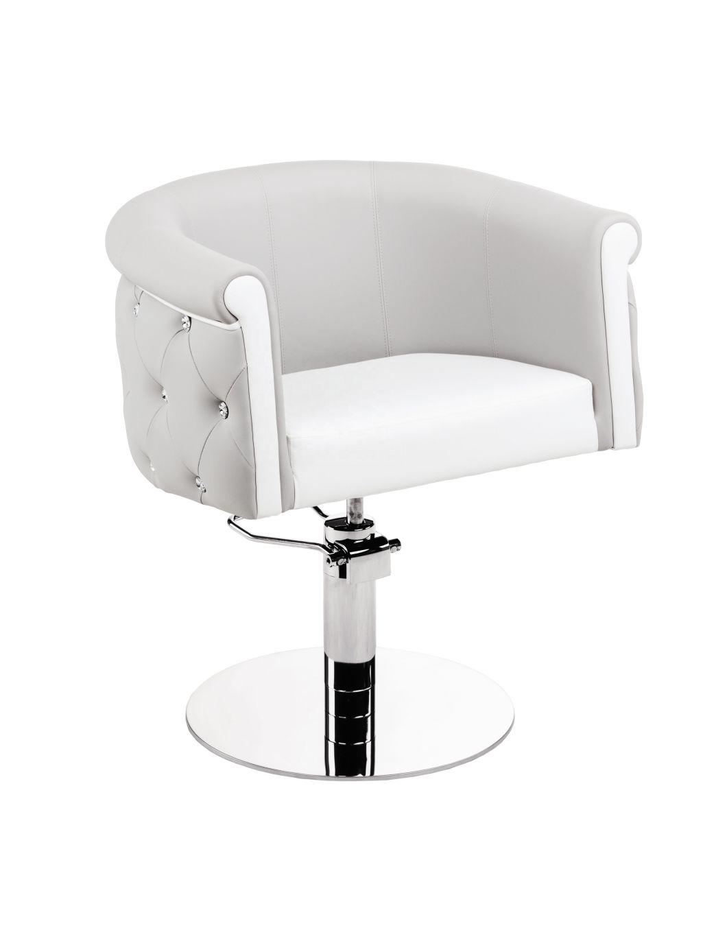 Hl-7282 Salon Barber Chair for Man or Woman with Stainless Steel Armrest and Aluminum Pedal