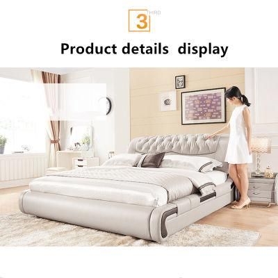 Light Luxury European 1.8m Soft Bed Modern Simple Furniture 0177-4