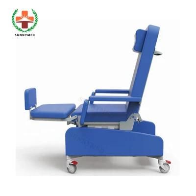 Sy-O007A Hospital Two Linak Motors Electric Blood Donor Chair Hemodialysis Chair