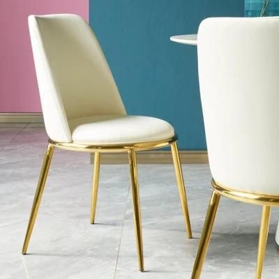 Restaurant Furniture Design PU Leather Dining Chair
