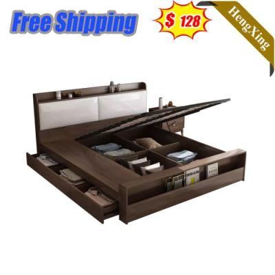 Foshan Factory Modern Hotel Living Room Home Bedroom Furniture Set Storage Cabinet Sofa Single Double King Bedroom Bed