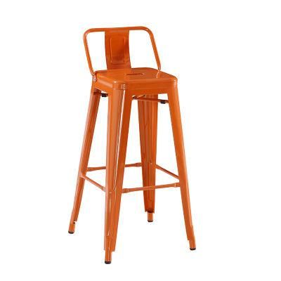 Bar Chair Stackable China Bar Furniture Cafe Restaurant Nordic Chairs Cheap Metal Counter High Modern Stool Bar Chair