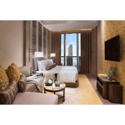 Customized Modern Wood Panel Hotel Bedroom Suite Furniture